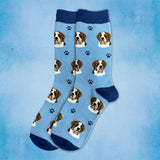SAINT BERNARD Dog Adult Unisex Socks By E&S Pets Choose Style