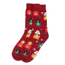 CHRISTMAS Ladies Crew Socks PARQUET BRAND (Choose Style)