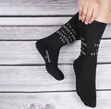 WHAT’D YOU SAY? Brand Unisex ‘I WOULD LIKE TO THANK MY MIDDLE FINGER FOR STICKING UP FOR ME’ Socks - Novelty Socks And Slippers