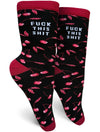 FUCK THIS SHIT Ladies Socks GROOVY THINGS Brand