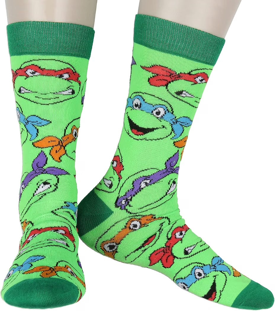 TEENAGE MUTANT NINJA TURTLES Men’s 2 Pair of Socks With PIZZA SLICES