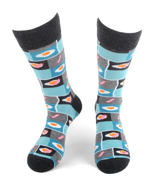 BACON & EGGS Men’s Socks PARQUET BRAND