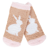 WHITE EASTER BUNNY Cozy Unisex Infant Crew Socks WORLD’S SOFTEST SOCKS Brand - Novelty Socks And Slippers