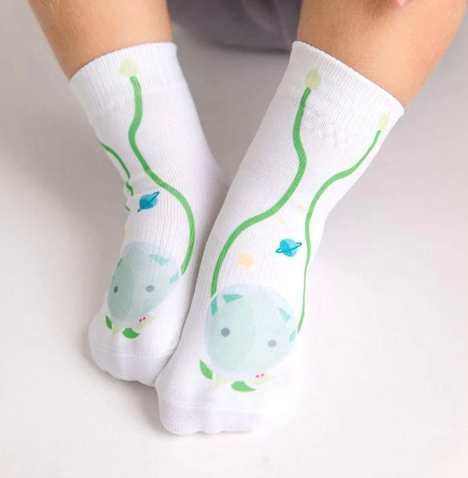 SQUID SOCKS Brand Unisex INFANT/TODDLER 3 Pair Of STAY ON Socks ‘CALEB COLLECTION’ - Novelty Socks And Slippers