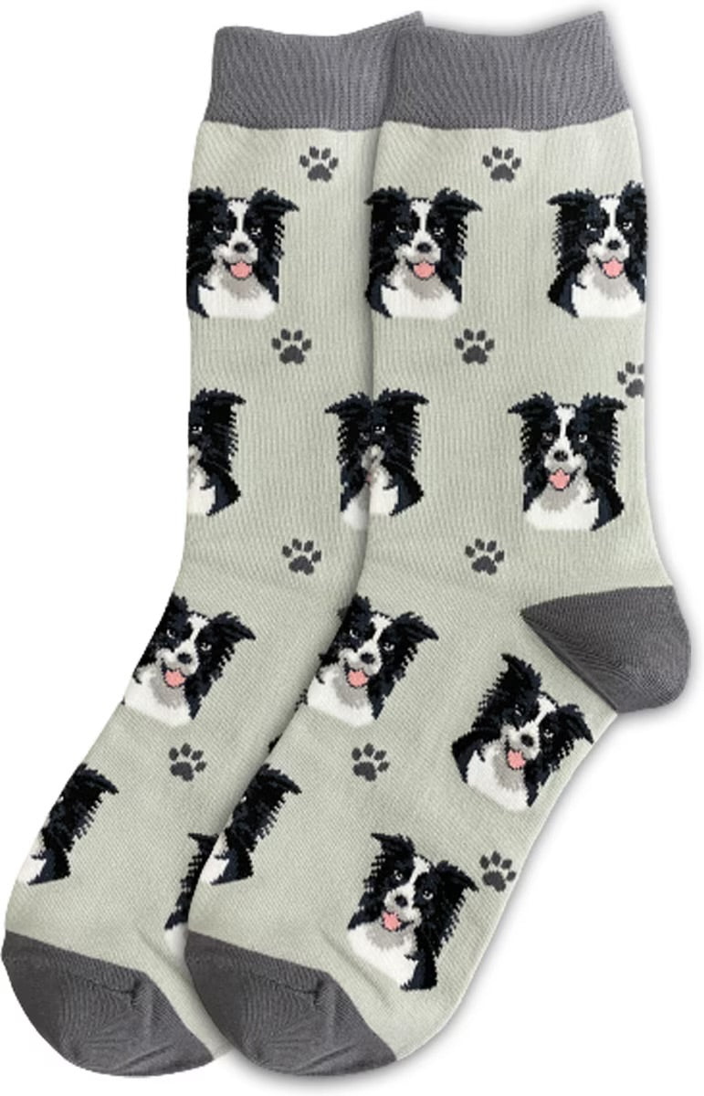 BORDER COLLIE Dog Adult Unisex Socks By E&S Pets Choose Style