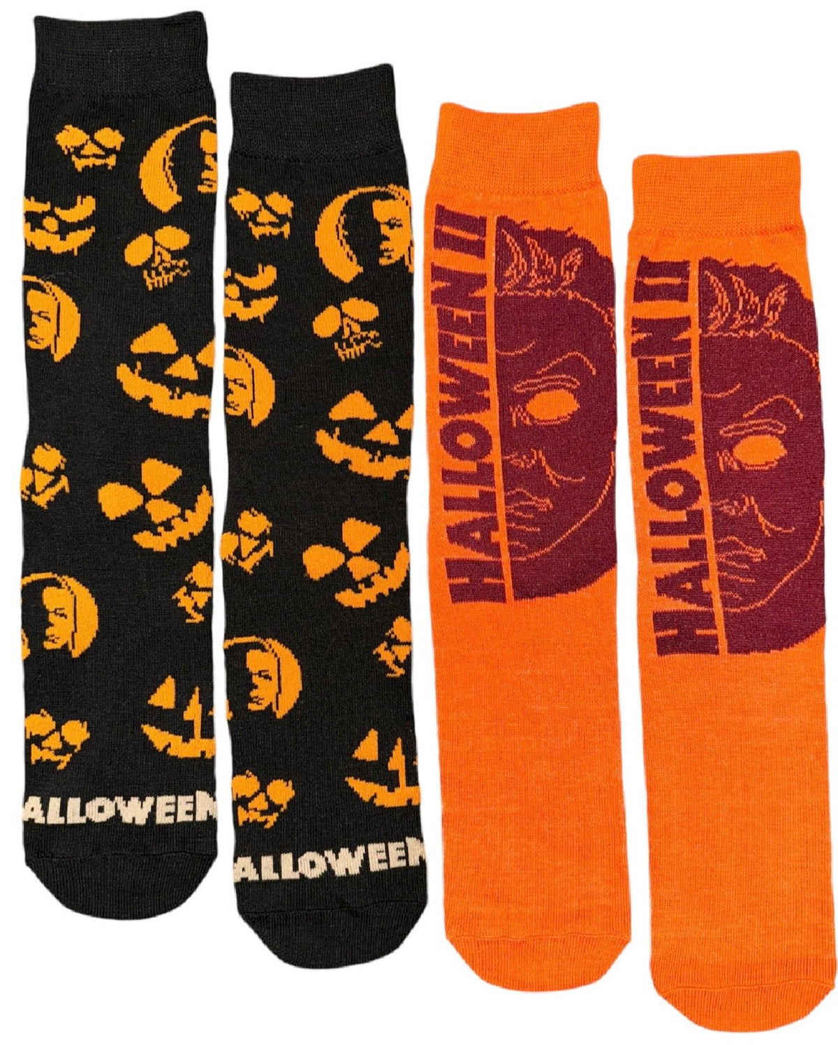 HALLOWEEN II Men’s 2 Pair Of MICHAEL MYERS Socks (CHOOSE FROM 8 STYLES)