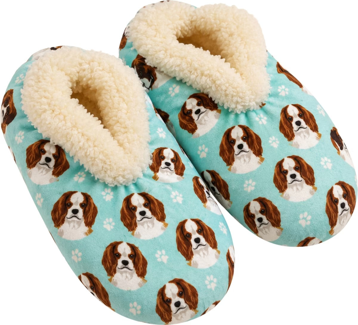 CAVALIER KING CHARLES Dog Ladies Non-Slip Slippers COMFIES BRAND By E&S Pets