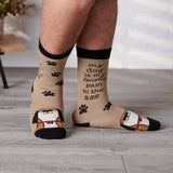 MY DOG IS MY FAVORITE PAIN IN THE ASS Adult Unisex Socks PRIMITIVES BY KATHY Brand