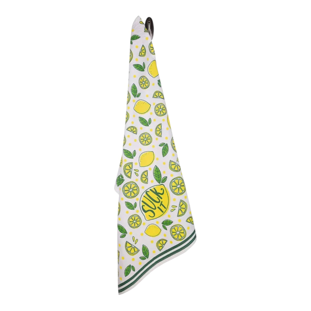 SUCK IT Kitchen Tea Towel FUNATIC Brand - Novelty Socks And Slippers