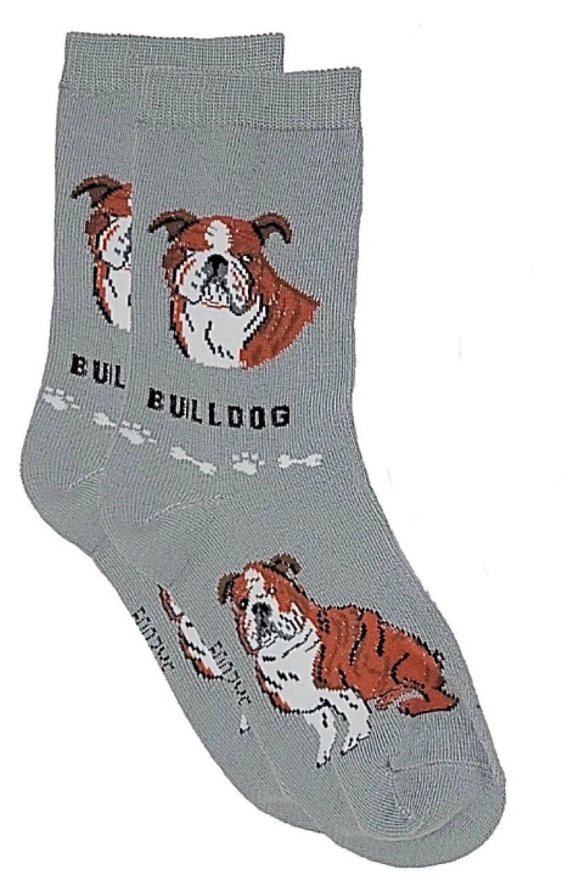 FOOZYS Brand Ladies BULLDOG Socks - Novelty Socks And Slippers