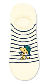 PEANUTS Ladies 3 Pair Of No Show Liner Socks Charlie Brown, Snoopy