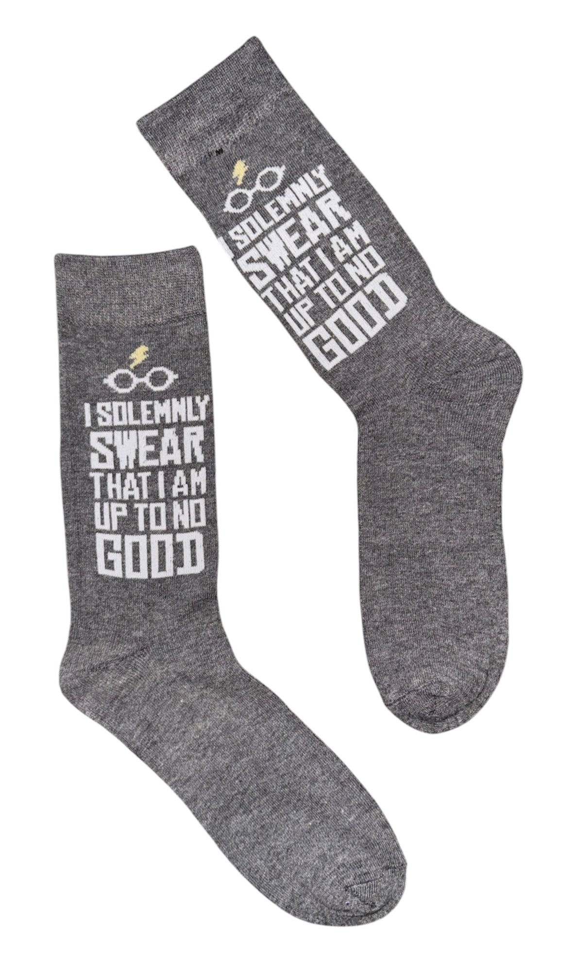 HARRY POTTER Men’s Socks ‘I SOLEMNLY SWEAR THAT I AM UP TO NO GOOD’, HEDWIG (Choose Style)