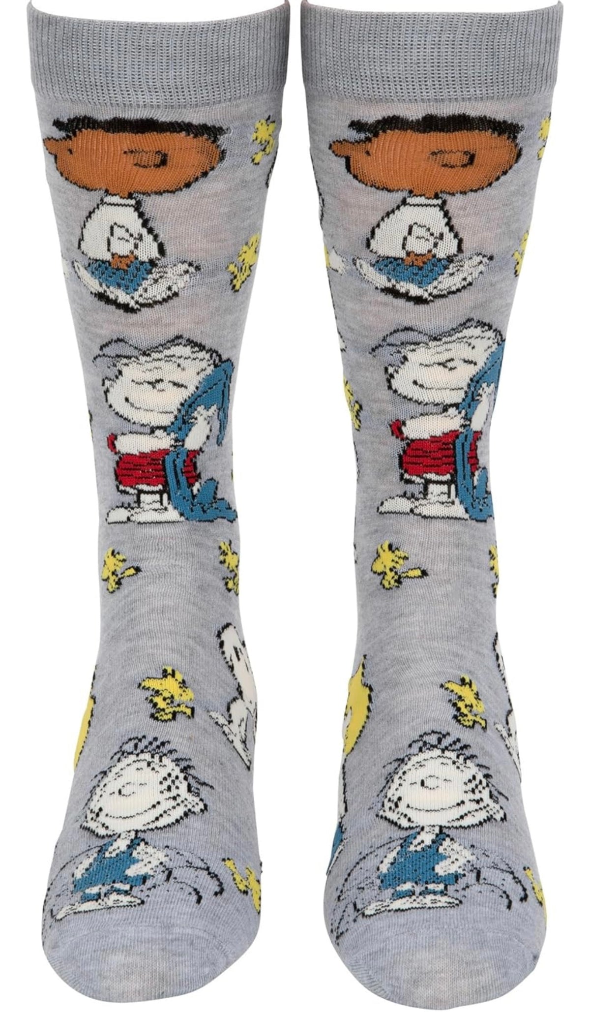 PEANUTS GANG MEN’S SOCKS CHARLIE BROWN, FRANKLIN, LUCY, SALLY, LINUS, PIG-PEN - Novelty Socks And Slippers