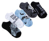 Tim Burton’s CORPSE BRIDE Ladies 5 Pair of No Show Socks ‘YOU MAY KISS THE BRIDE’ - Novelty Socks And Slippers