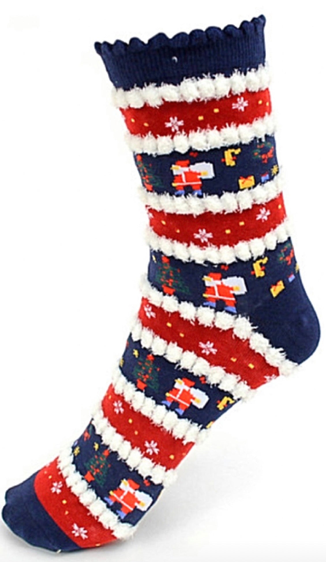 CHRISTMAS Ladies Crew Socks PARQUET BRAND (Choose Style)