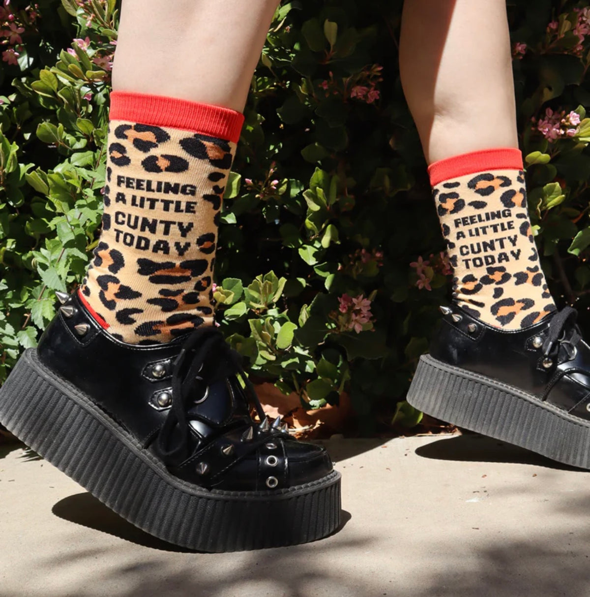 FEELING A LITTLE CUNTY TODAY Ladies Socks GROOVY THINGS Brand - Novelty Socks And Slippers