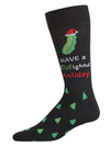 HAVE A DILL-IGHTFUL HOLIDAY Men’s Christmas Pickle Socks MeMoi Brand - Novelty Socks And Slippers
