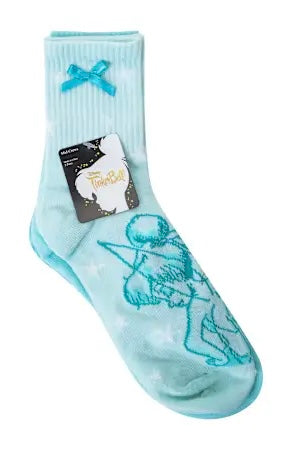 DISNEY TINKERBELL Ladies 2 Pair Of Socks - Novelty Socks And Slippers