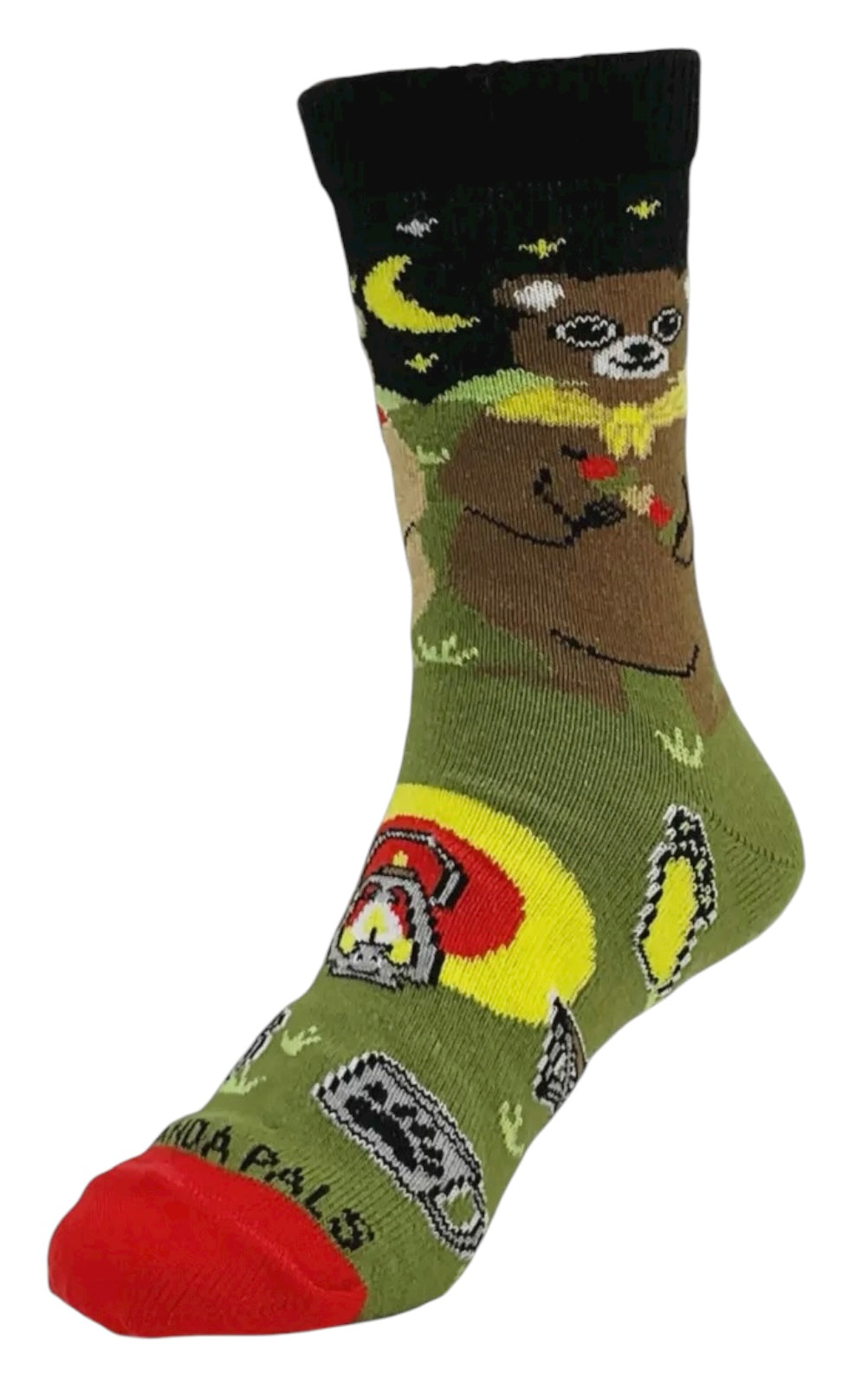 CAMPING BEARS Unisex Kids Socks Sock Panda Brand Kids Age 3-5 - Novelty Socks And Slippers