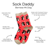 BERNESE MOUNTAIN Dog Adult Unisex Socks By E&S Pets Choose style