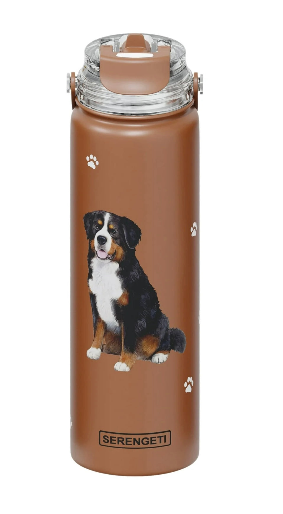 Dog & Cat Stainless Steel 24 Oz. Water Bottle By E&S Pets (Choose Breed) - Novelty Socks And Slippers