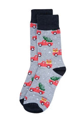 CHRISTMAS Men's Crew Socks PARQUET Brand (CHOOSE FROM 17 STYLES)
