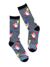TOOTSIE ROLL TOOTSIE POP Men’s CHRISTMAS Socks (CHOOSE COLOR) - Novelty Socks And Slippers