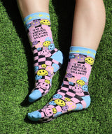 GROOVY THINGS Brand Ladies ‘I’M A MOTHER FUCKING DELIGHT’ Socks - Novelty Socks And Slippers