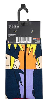 NARUTO Men’s FACES MASH UP Socks ODD SOX Brand - Novelty Socks for Less