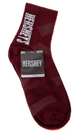 HERSHEY BAR Ladies 2 Pair Of Socks REESES PIECES - Novelty Socks And Slippers