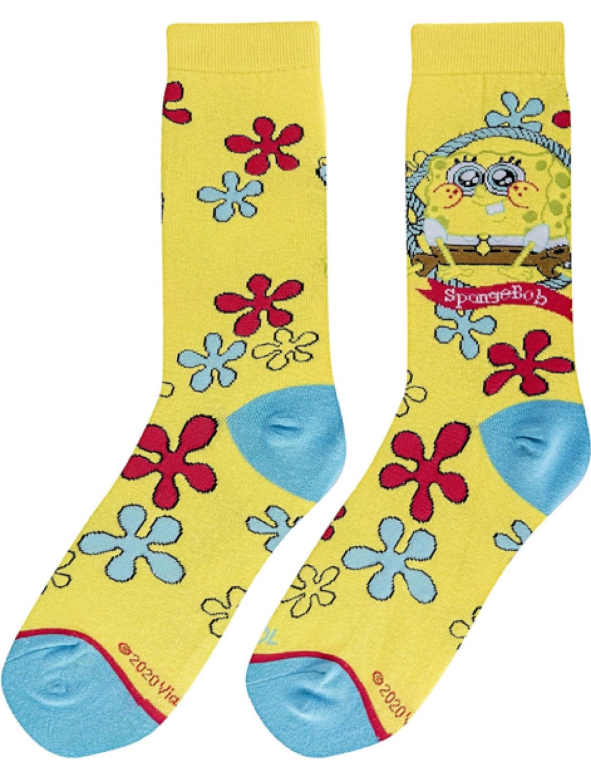 COOL SOCKS BRAND Ladies SPONGEBOB SQUAREPANTS Socks 'BABY BOB' - Novelty Socks for Less