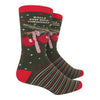 BALLS DEEP INTO CHRISTMAS Men’s Socks Groovy Things Brand