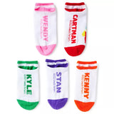 SOUTH PARK Ladies 5 Pair Of No Show Socks CARTMAN, WENDY, STAN - Novelty Socks And Slippers