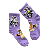 Halloween Unisex Kids Crew Socks (Choose Character)