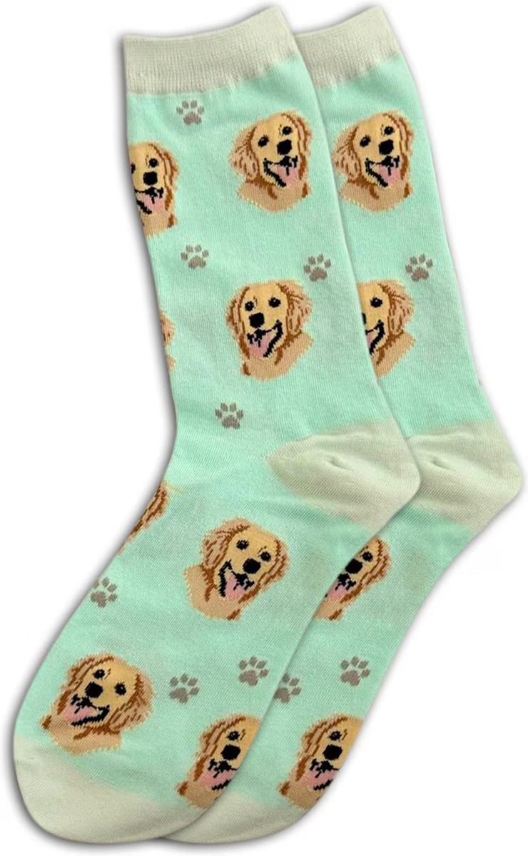 GOLDEN RETRIEVER Dog Adult Unisex Socks By E&S Pets Choose Style