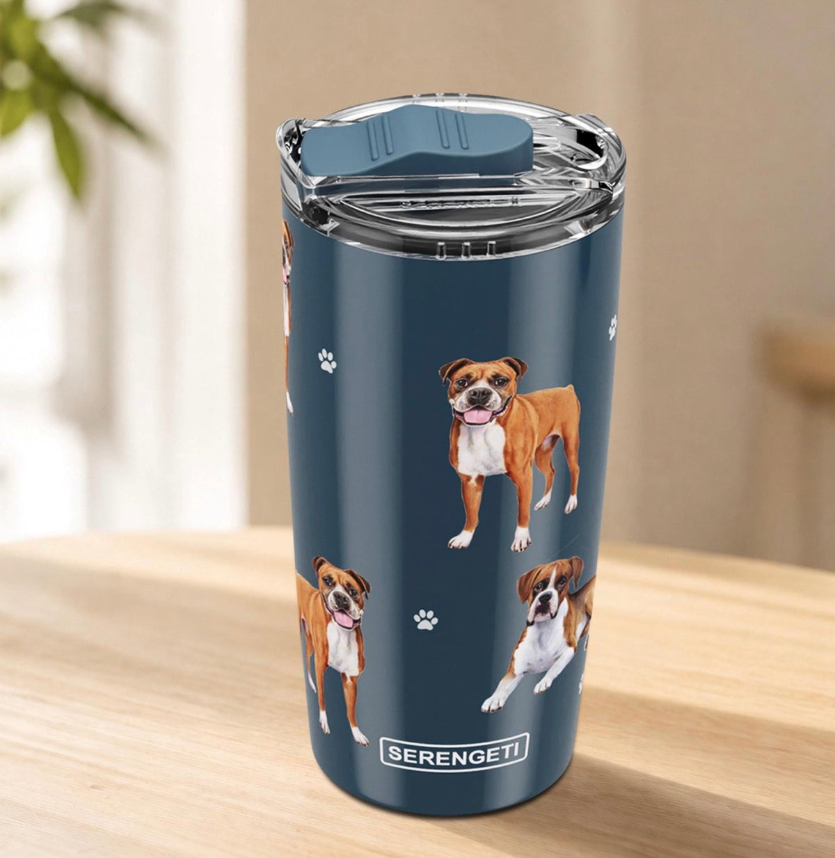Dog & Cat Stainless Steel Ultimate 20 Oz. Hot & Cold Travel Mug Tumbler By E&S Pets (Choose From 40+ BREEDS)