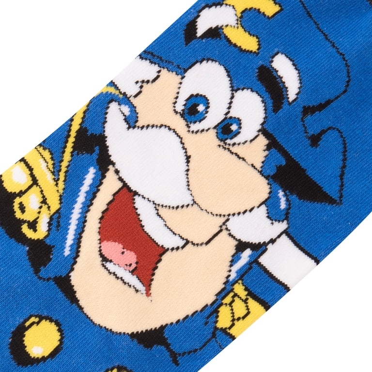 CAP’N CRUNCH CEREAL MEN’S 360 SOCKS ODD SOX BRAND