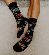 31 DAYS OF HALLOWEEN Horror Men’s Socks SOCKSMITH Brand - Novelty Socks And Slippers