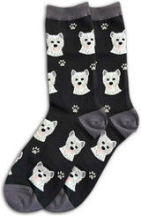 WESTIE Dog Adult Unisex Socks By E&S Pets Choose Style