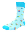 PEACE SYMBOL Men’s Socks RAINBOW PEACE SYMBOLS ALL OVER PARQUET BRAND