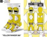 POWER RANGERS Men’s Crew Socks ODD SOX Brand (Choose Ranger)