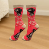 GERMAN SHORTHAIRED POINTER Dog Adult Unisex Socks Choose Style
