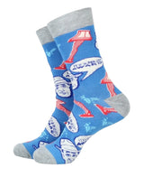 A CHRISTMAS STORY Men’s 3 Pair Of Socks Gift Set BIOWORLD Brand - Novelty Socks And Slippers