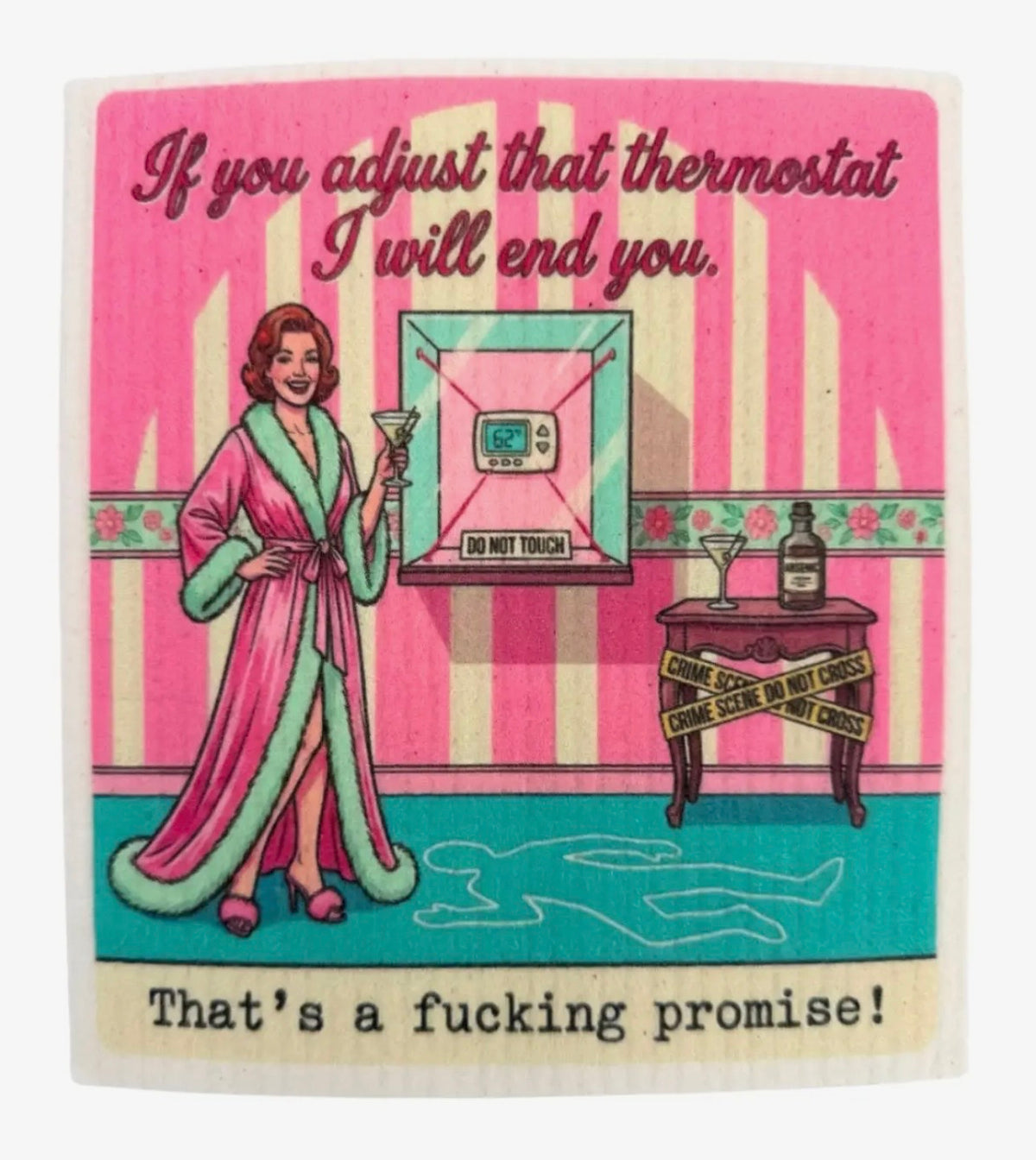 FUNNY MENOPAUSE SAYINGS Set Of 3 Swedish Dishcloths ‘MY HORMONES LEFT & TOOK MY ABILITY TO TOLERATE BULLSHIT WITH THEM’