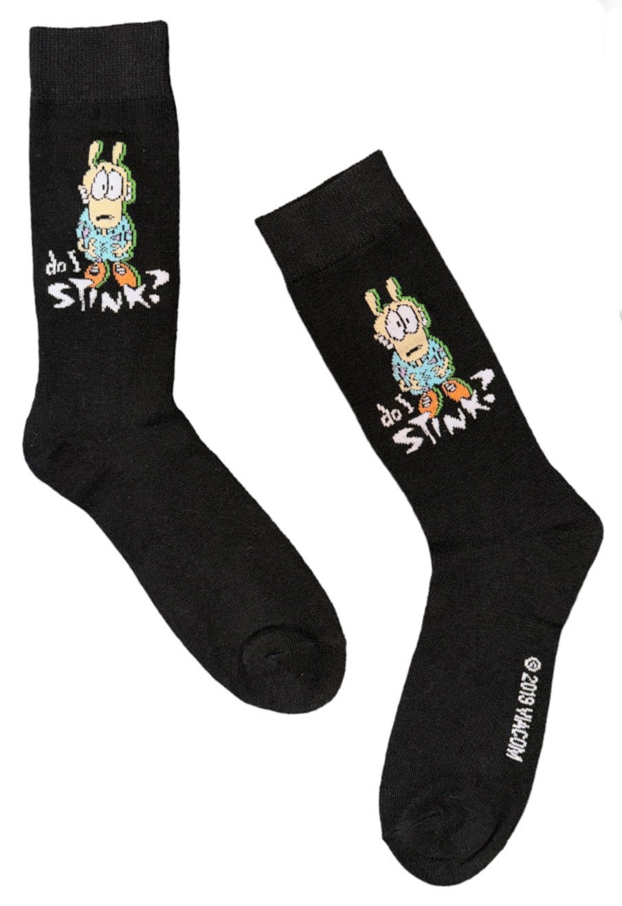 ROCKO’S MODERN LIFE Men’s Socks ‘DO I STINK’ - Novelty Socks And Slippers