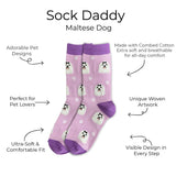MALTESE Dog Adult Unisex Socks By E&S Pets Choose Style