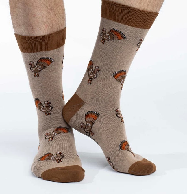 THANKSGIVING TURKEY Men’s Socks GOOD LUCK SOCK Brand