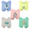 CARE BEARS Ladies 5 Pair Of No Show Socks ‘FOCUS ON THE GOOD’ - Novelty Socks And Slippers