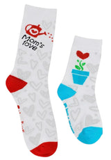 SIDEKICKS By PIERO Liventi Mom & Child Sock Set MOM’S LOVE - Novelty Socks And Slippers