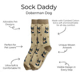DOBERMAN Dog Adult Unisex Socks By E&S Pets Choose Style